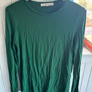 Green Long Sleeve Top